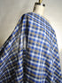 100% Linen 'Checkmate' - The Brook - Clearance Fabric Sale 30% Off